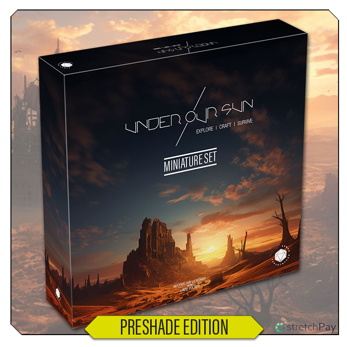 Preshade Under our Sun 2nd edition & miniature expansion by TABLETOPPER GAMES ...