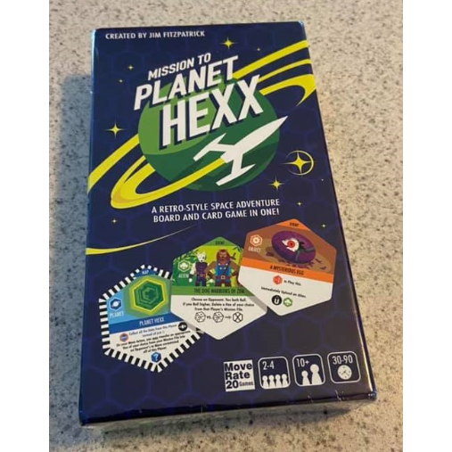 Mission to Planet Hexx! 2.0 - Kickstarter Edition by Move Rate 20 Games -  Individual Player Play Mat (ADD ON) - Gamefound