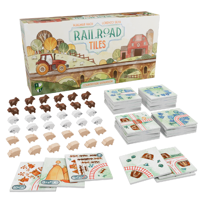 Railroad Ink: Espansione Arcade - Dadi Pluck Man, Arcobaleno E Invaders Per Gioco Da Tavolo