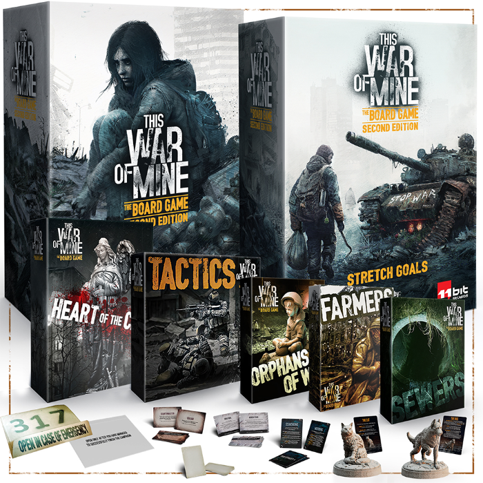 This War of Mine Second Edition by Awaken Realms - Gamefound