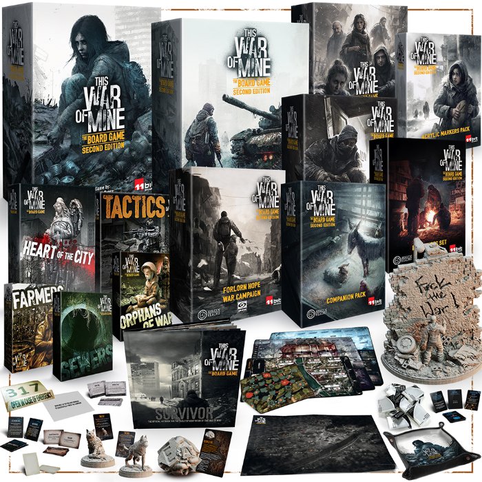 This War of Mine Second Edition by Awaken Realms - Gamefound