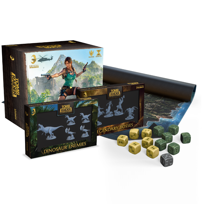Jeu De Cartes Tomb Raider - Jeu De Société D'occasion En Très Bon état