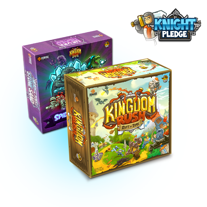 Kingdom Rush: Rift In Time by Lucky Duck Games - Knight Pledge - Gamefound