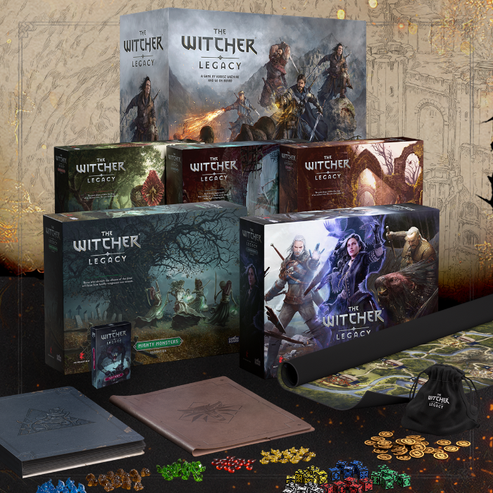 The Witcher: Legacy by Go On Board - Gamefound The Witcher: Legacy by Go On Board - Gamefound