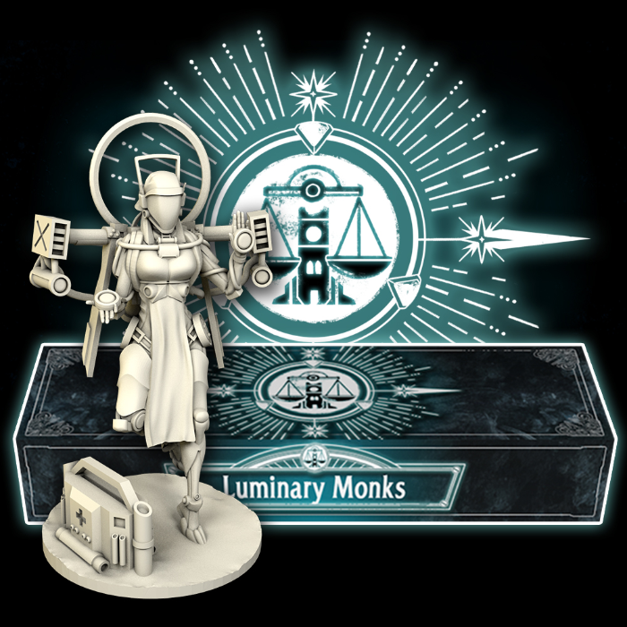 Sheol Board Game by Lunar Oak Studio Luminary Monks Expansion Gamefound