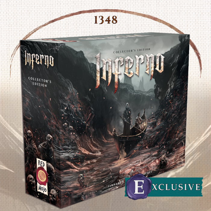 Inferno 1348 Deluxe & Inferno Deluxe Reprint by Red Mojo Games