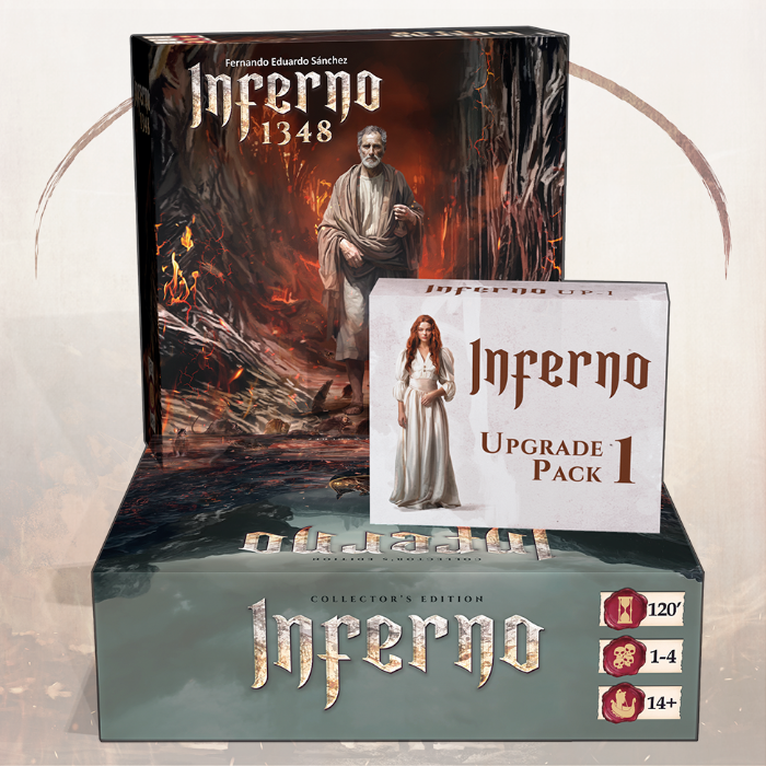 Inferno 1348 Deluxe & Inferno Deluxe Reprint by Red Mojo Games
