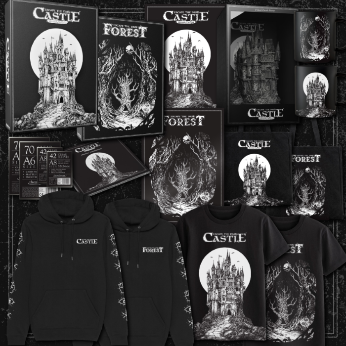 escape the dark castle card sleeves Amazon.com: Oversize Card Sleeves 3.6 inch x 5.1 inch (91 mm x 130 mm), Fit  for MTG Plane Chase Cards, Dr. Who Commander Deck, Large Card Sleeves :  Toys & Games