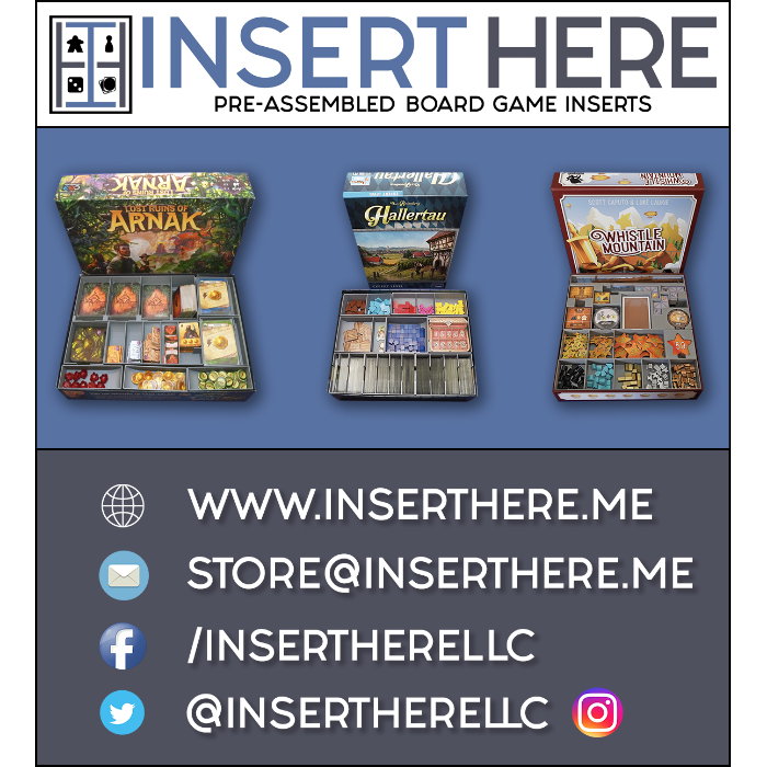 Dice Tower 2021 by The Dice Tower Game Inserts from Insert.me