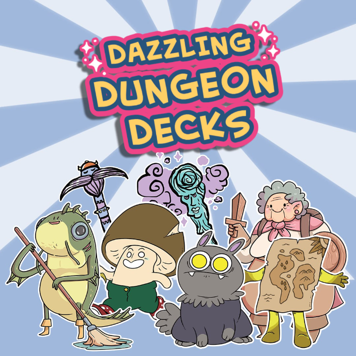 Dazzling Dungeon Decks by Jason Anarchy - Gamefound
