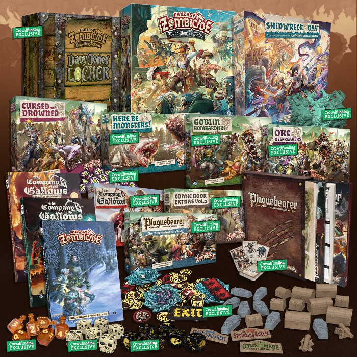 Zombicide: Dead Men Tales by Fantasy Flight Games - Gamefound Zombicide: Dead Men Tales by Fantasy Flight Games - Gamefound