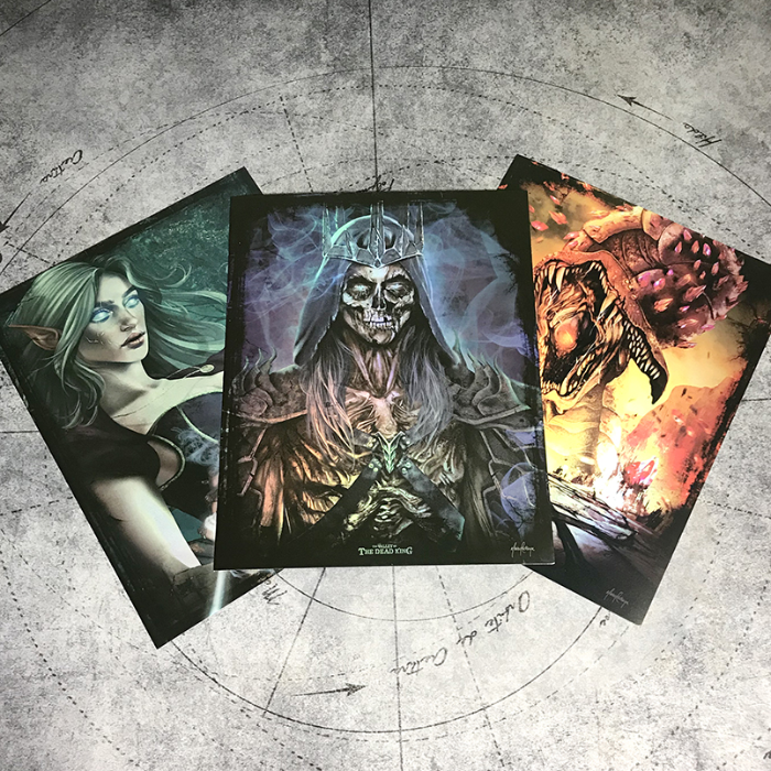 Holofoil Villain Posters (set of 3)