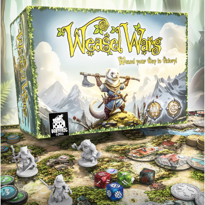 Weasel Wars by dartfrog games - Gamefound