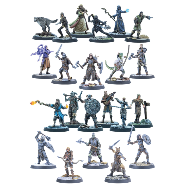 Elder Scrolls: Call to Arms - Draugr Masters, Tabletop Miniatures