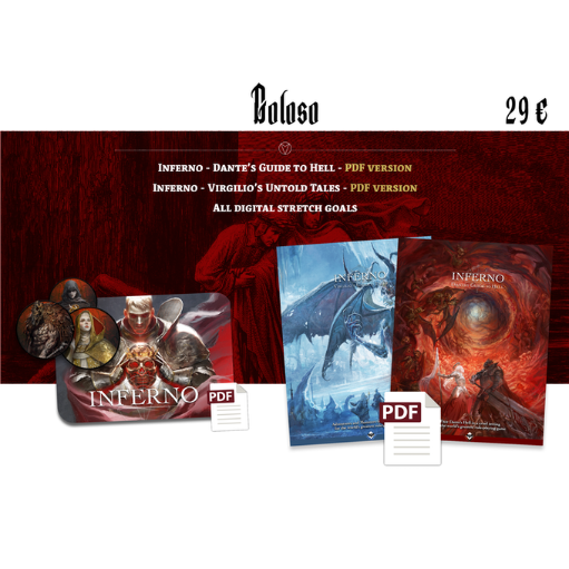 Inferno is a sourcebook for D&D 5E based on the works of Dante