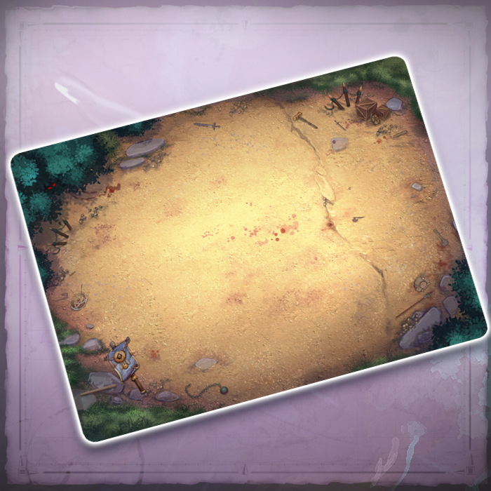 Neoprene Battleground Mat