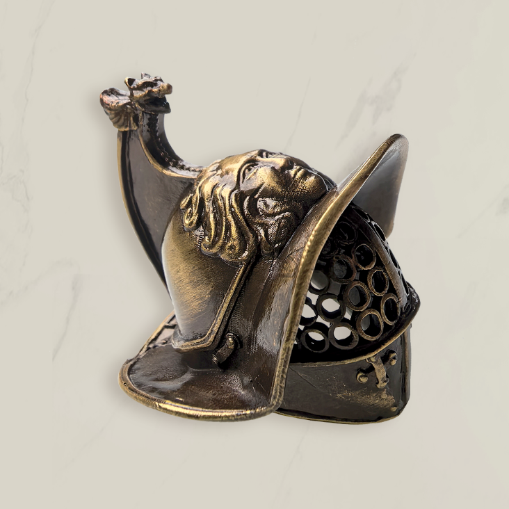 Gladiator’s Metal Helmet