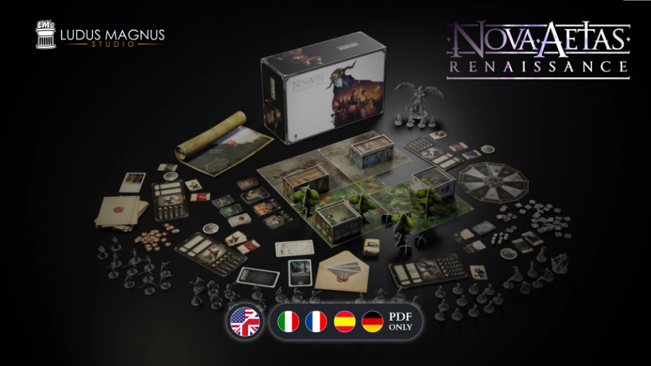 Nova Aetas - Core Game English Version Board Game Ludus Magnus