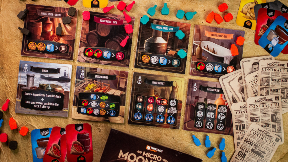 Micro Moonshine Kickstarter Edition - Gioco Da Tavolo Thistroy Games (NUOVO SIGILLATO)