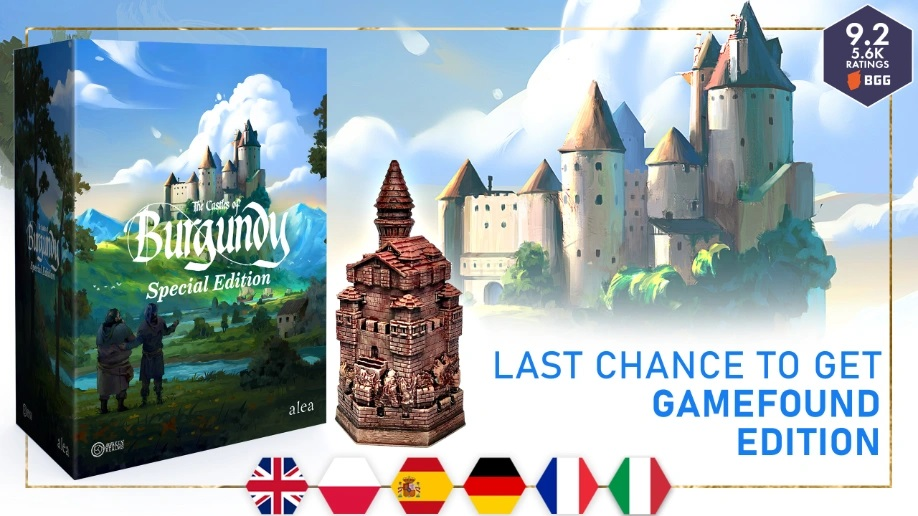 Castles of Burgundy: Special Edition Reprint by Awaken Realms