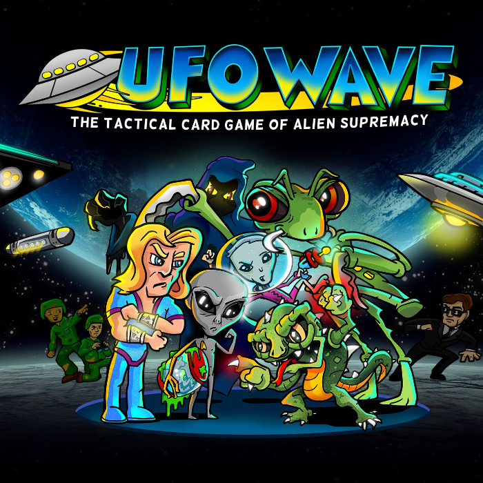 Couverture de UFO Wave: The Tactical Card Game Of Alien Supremacy