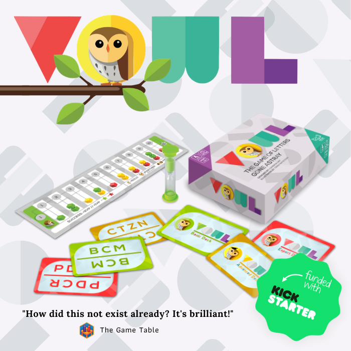 Couverture de Vowl: The Game of Letters Gone Astray