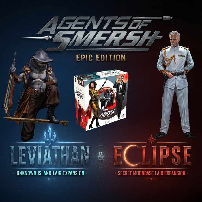 Couverture de Agents of Smersh Epic Edition - Leviathan & Eclipse
