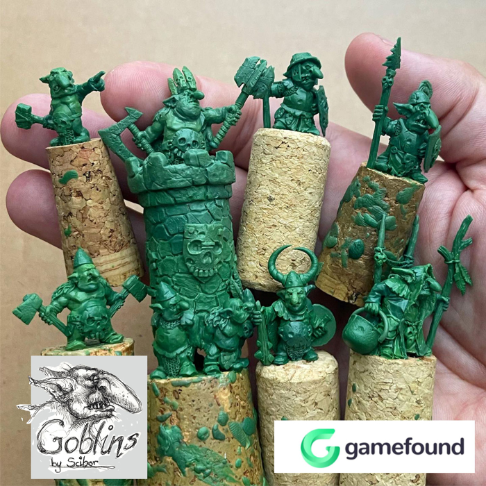 Couverture de Goblins - hand sculpted miniatures by Scibor Teleszynski