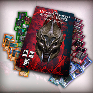 Couverture de Heroes of Thargos - the Cursed Empire RPG Card Game