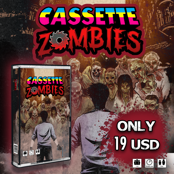 Couverture de CASSETTE ZOMBIES!