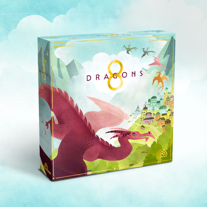 Couverture de 8 Dragons