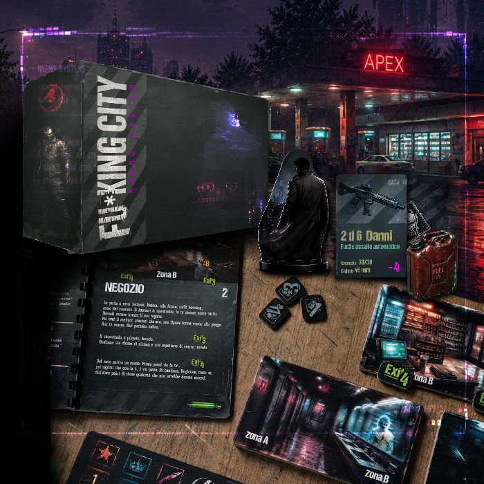 Couverture de FU*KING CITY -mnemo system-