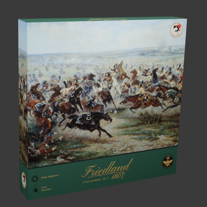 Couverture de Friedland, 1807 - A Time for Heroes - Vol. 3