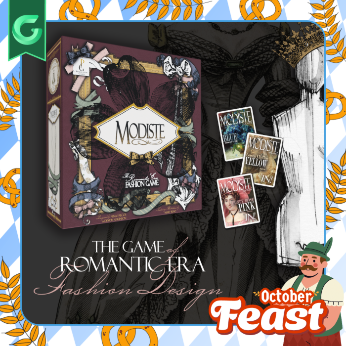 Couverture de Modiste—The Romantic Era Fashion Game