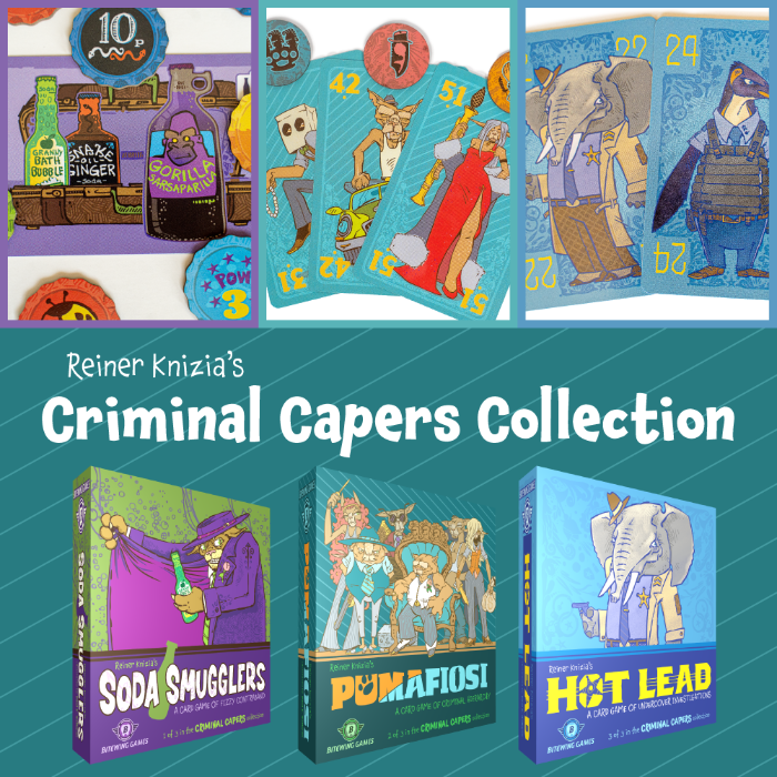 Couverture de Reiner Knizia's Criminal Capers Collection