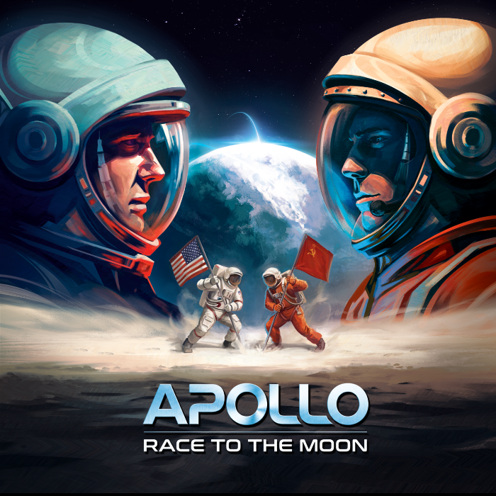 Couverture de Apollo: Race to the Moon
