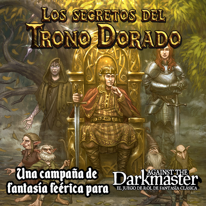 Couverture de Against the Darkmaster: Los Secretos del Trono Dorado