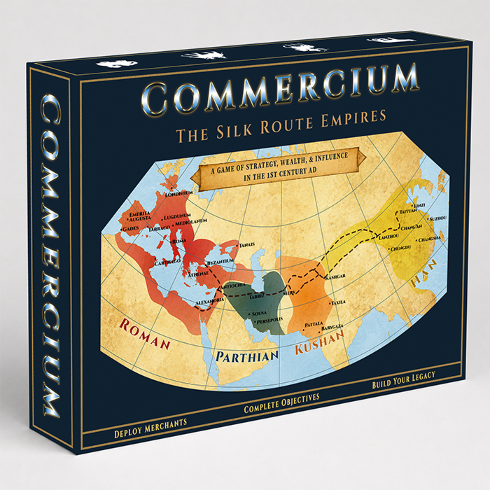 Couverture de Commercium - The Silk Route Empires