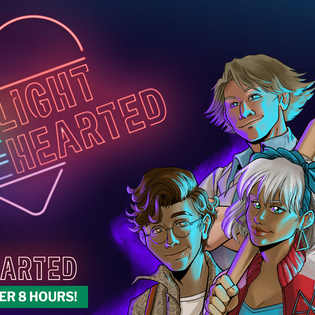 Couverture de Lighthearted, a Magical 80s RPG