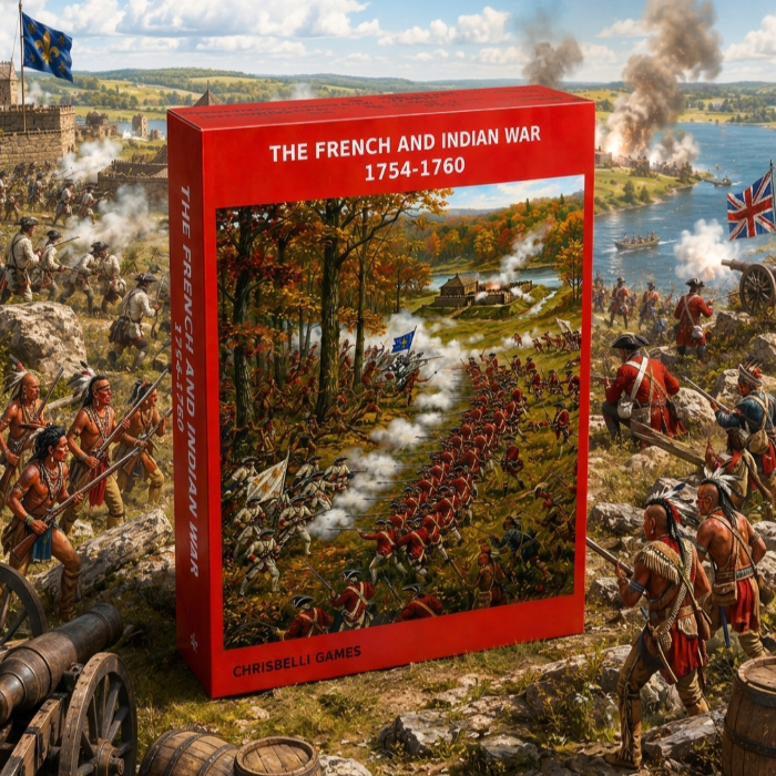 Couverture de The French and Indian War 1754-1760