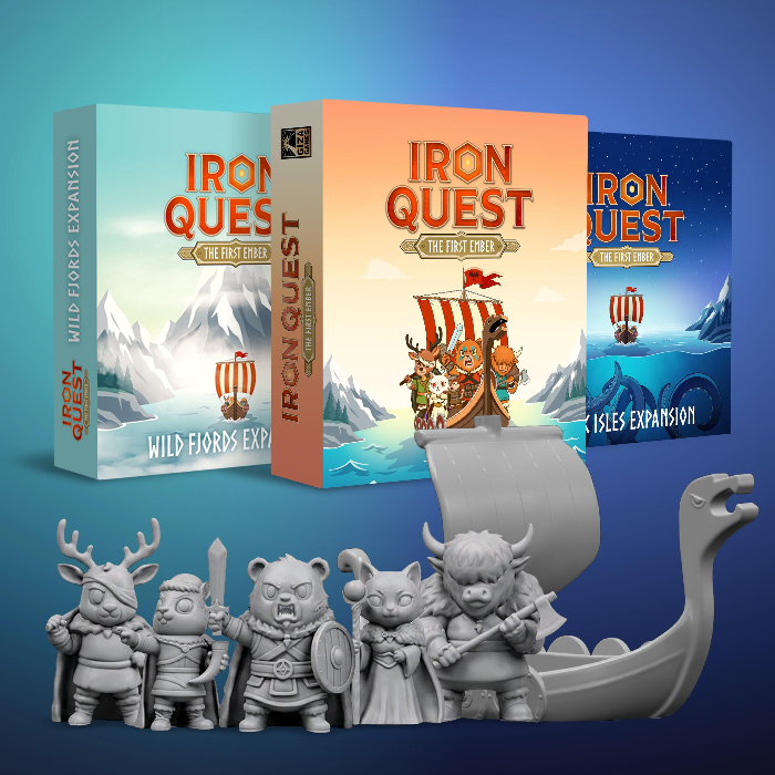 Couverture de Wild Fjords & Runic Isles Expansions - Iron Quest