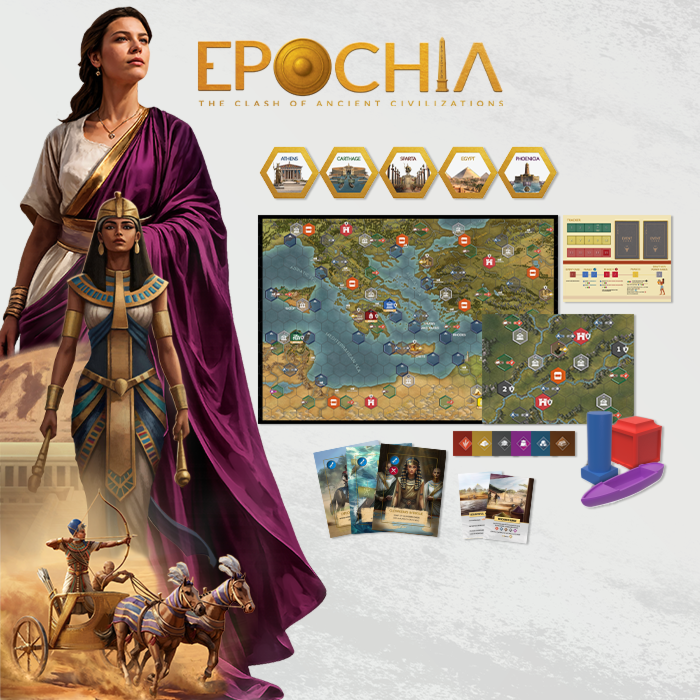 Couverture de EPOCHIA - The Clash of Ancient Civilizations