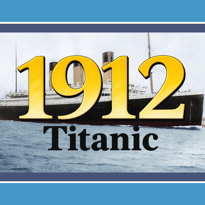 Couverture de 1912 Titanic