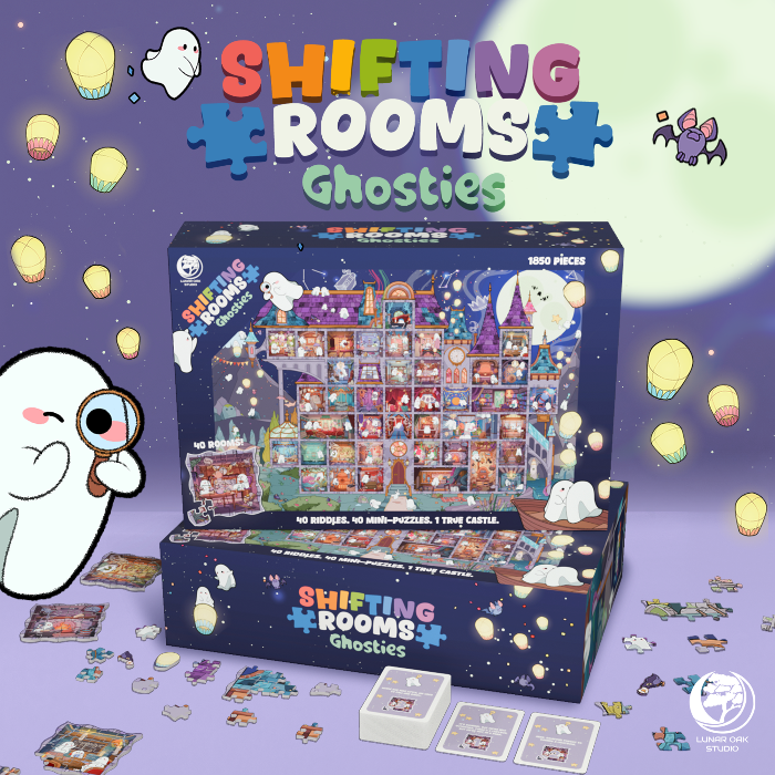 Couverture de Shifting Rooms: Ghosties