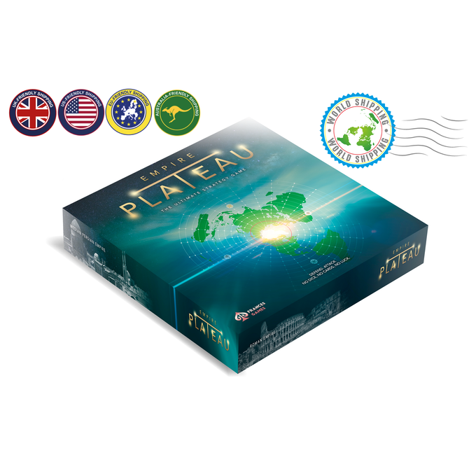 Couverture de EMPIRE PLATEAU | The Brand New Tactical Strategy Board Game