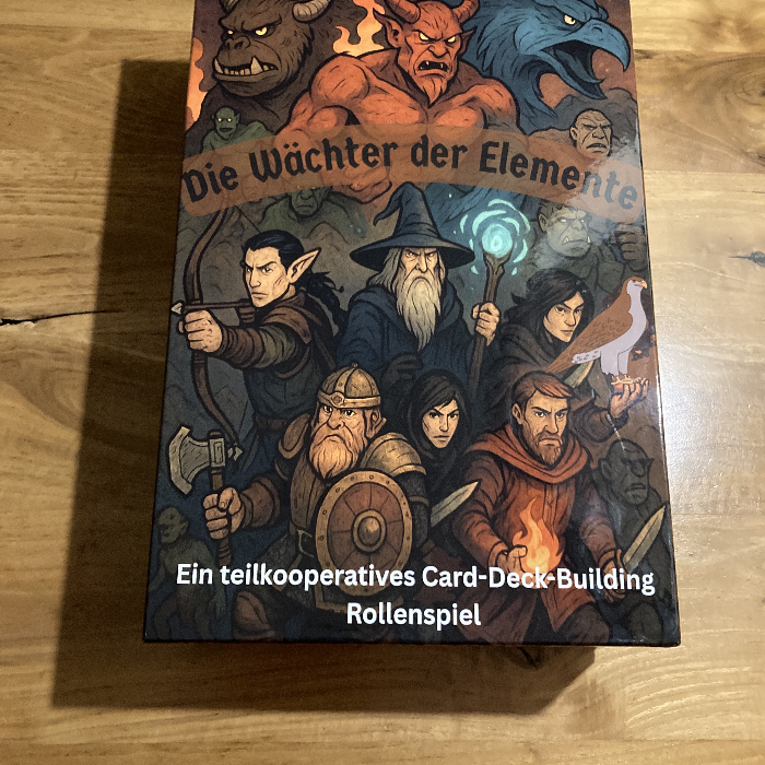 Couverture de The Guardians of the Elements - Die Wächter der Elemente