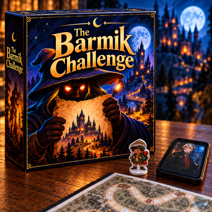 Couverture de The Barmik Challenge