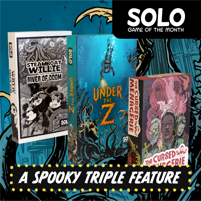 Couverture de Spooky Triple Feature [Solo Game of the Month]