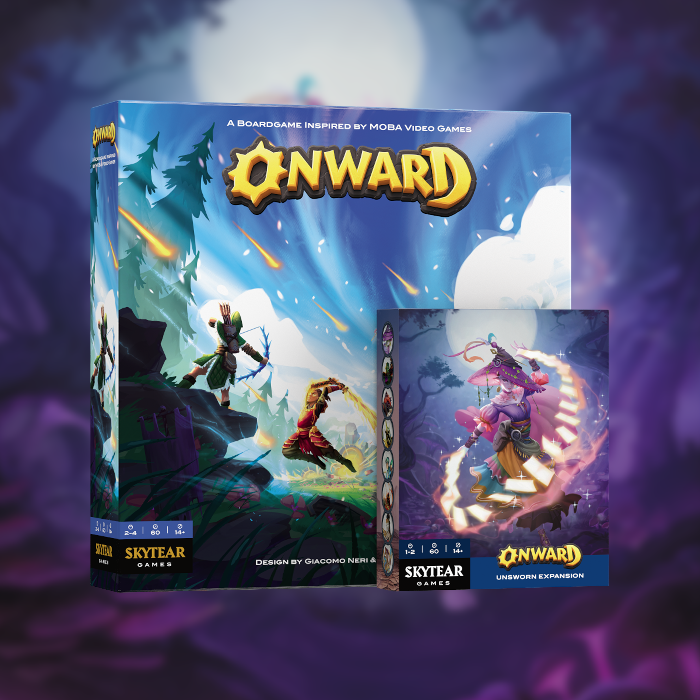 Couverture de Onward: MOBA board game (Final Expansion & Reprint)