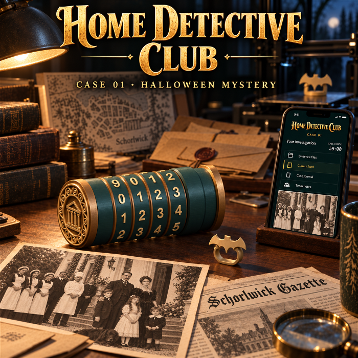 Couverture de Home Detective Club – Case 01: Halloween Mystery